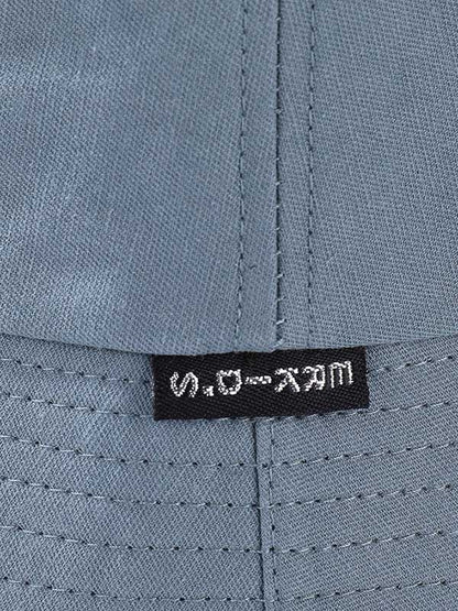 Casual Solid Color Wide Brim Fisherman Hat