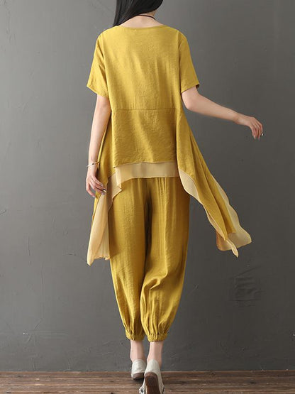 Loose Irregular Split-joint Suits
