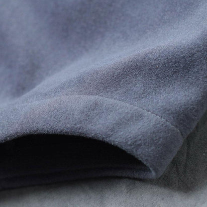 Loose Casual Winter Simple Light Gray Pants For Women