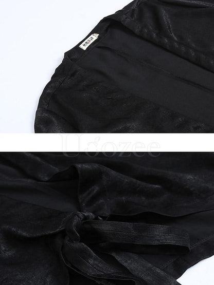 Loose Retro Shawl Cover-up