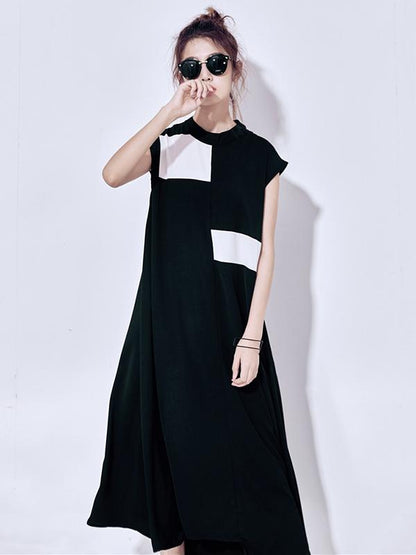 Casual Split-joint Long Dress