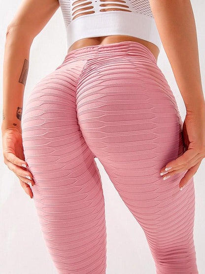 Sexy Solid High Waist Yoga Leggings