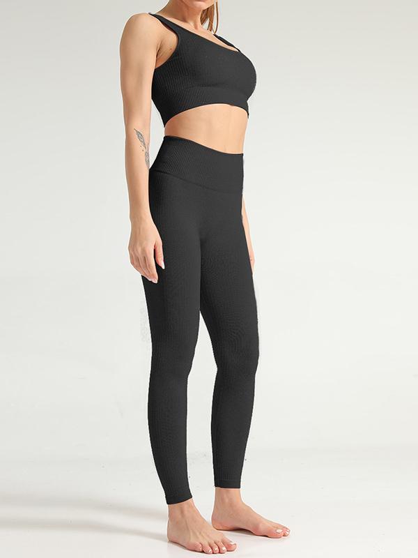 Sexy Wrap Quick Dry Sports Bra Yoga Suits