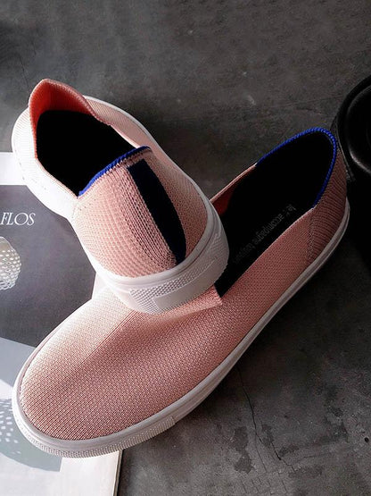 Solid Color Casual Comfortable Flat Shoes