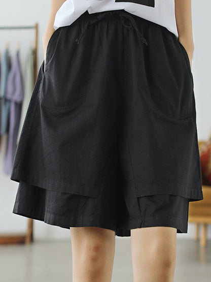 Original Irregularity Wide Leg Shorts