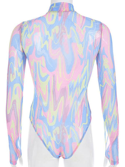 Long Sleeve Skinny Bodysuits