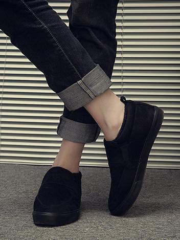 Warm Solid Color Loafers