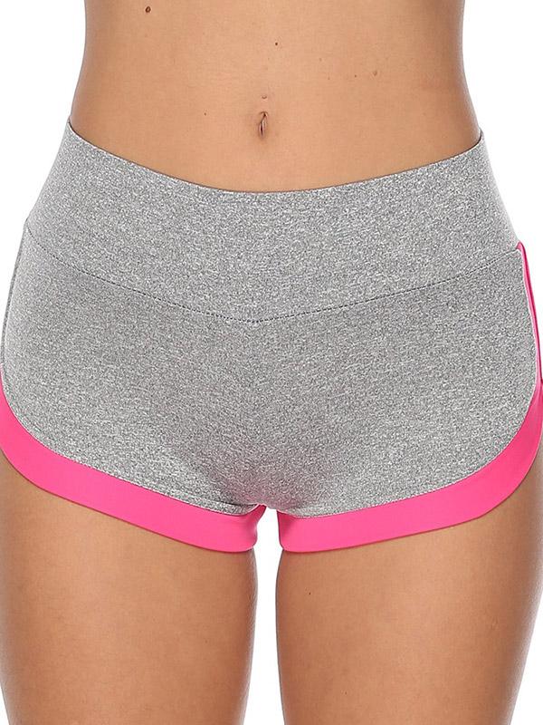 Sexy Wrap High-Waisted Sports Shorts