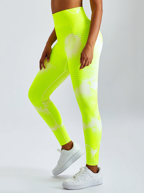 Tie-Dyed Seamless Leggings