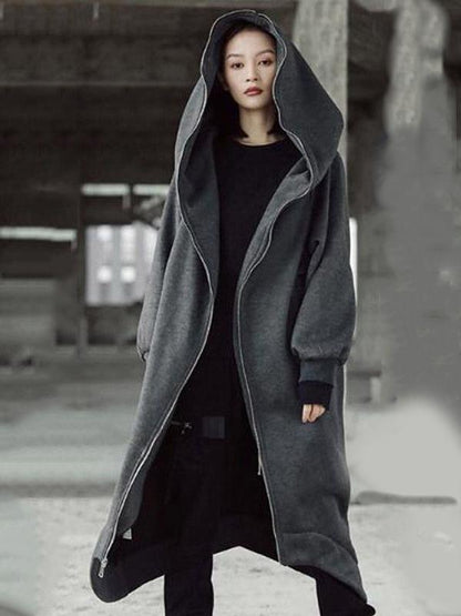 FASHION 2 COLORS LONG SLEEVES OUTWEARS TOPS