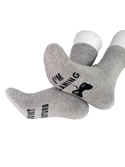 Full Cotton Letters Medium Socks