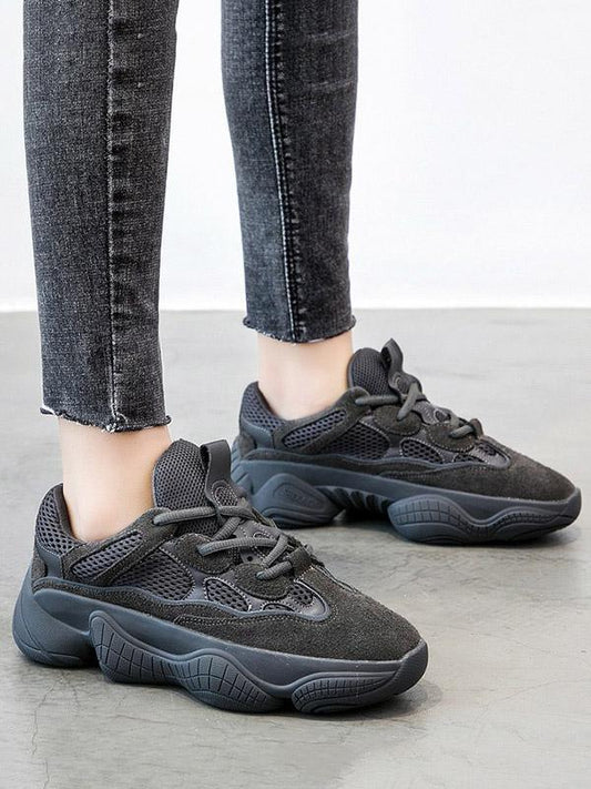 Lace Up Breathable Sneakers