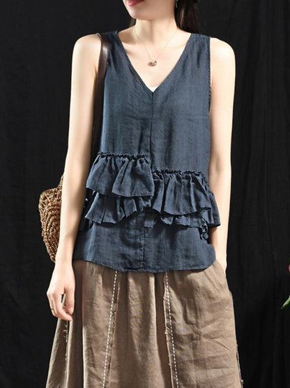 Retro Stringy Selvedge Vest