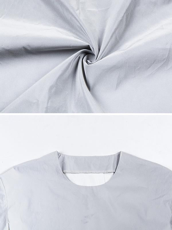 Trendy Loose Reflective Short T-Shirts