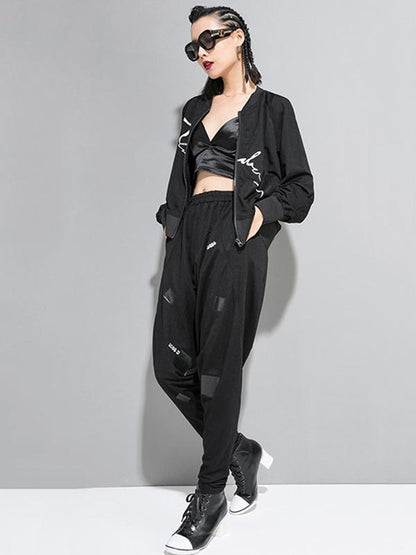 Casual Cool Girl Printed Jacket