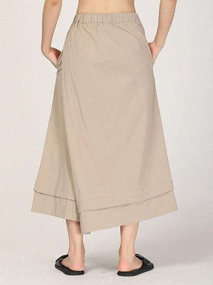 Casual Cropped Culotte