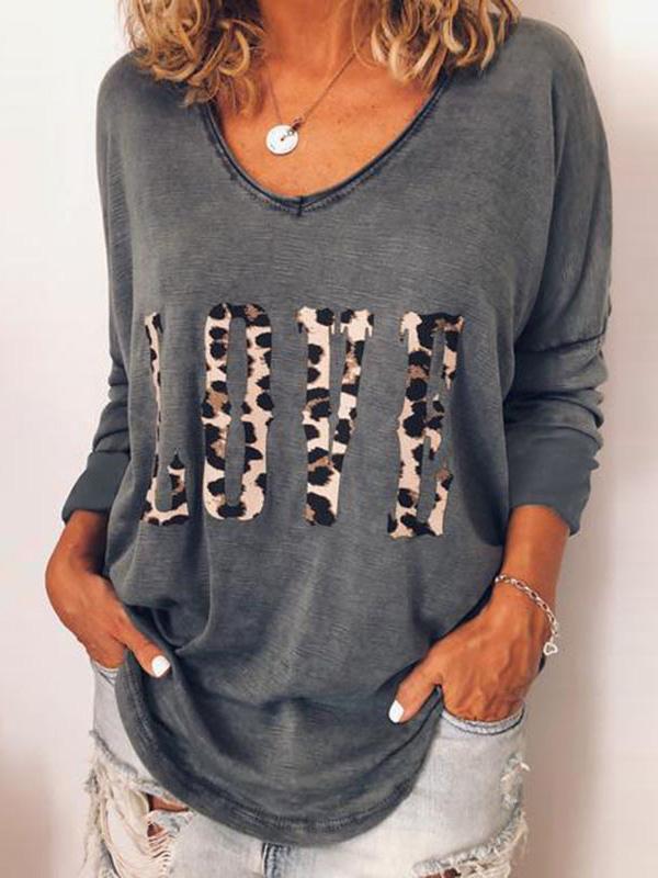 Round Neck Printed T-shirt