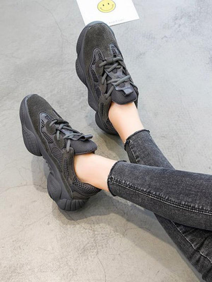 Lace Up Breathable Sneakers