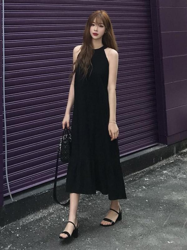 Sexy Cotton Long Dress