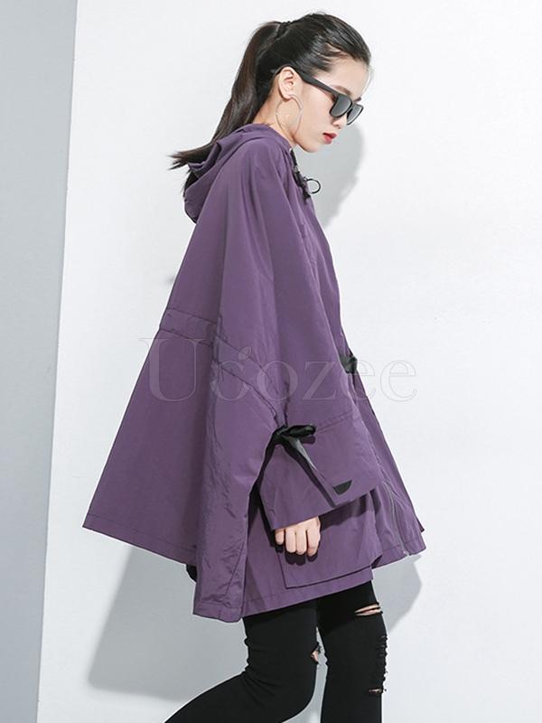 Super Loose Lace-up Outwear