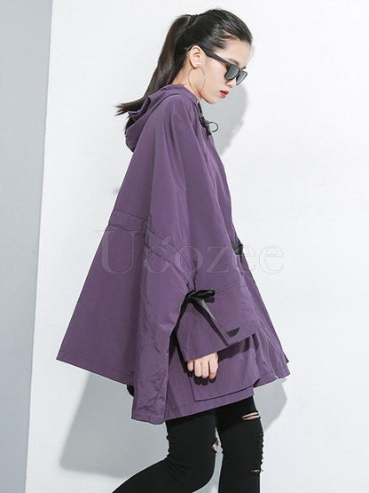 Super Loose Lace-up Outwear