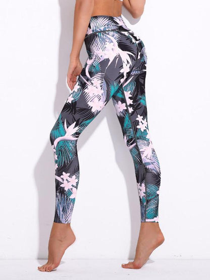 Printed Wrap Fashion Yoga Leggings