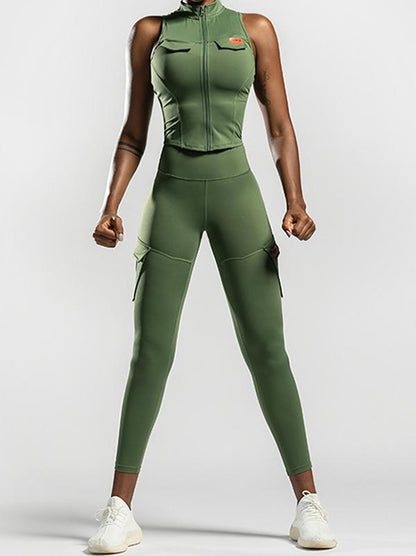 Zipper Quick-Dry Sports Tee