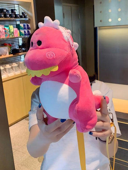 Cotton Pretty Little Dinosaur Plush Bag