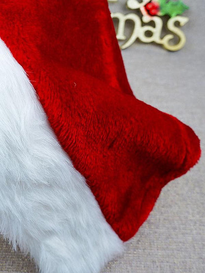 Charpie Velvet Santa Hat Decoration