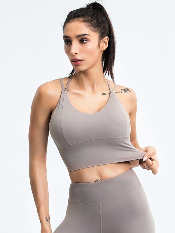 Fashion Sleeveless Quick Dry Contrast Color Sports Tank