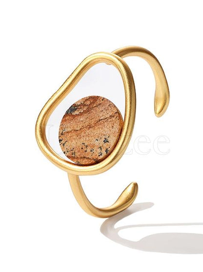 Alloy Stone Ornament Designed Bracelet