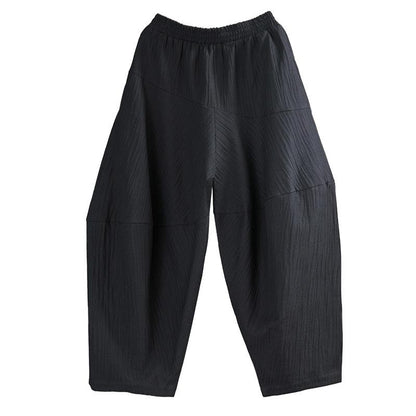 Casual Loose Comfortable Texture Harem Pants
