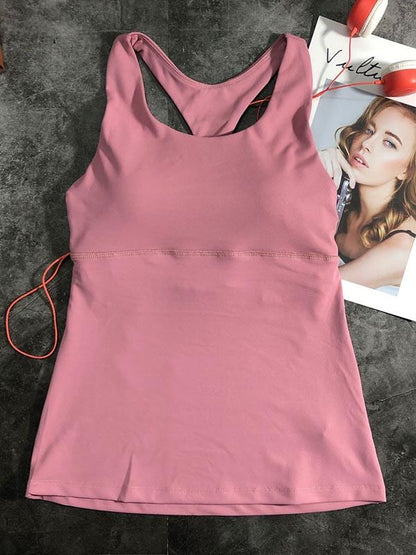 Quick-Dry Solid Sports Tank