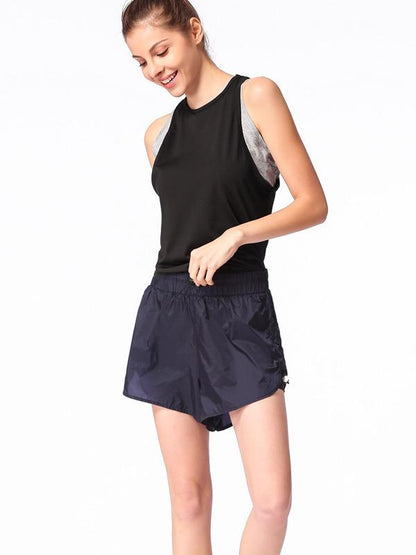 Drawstring Insert Cloth Sport Shorts