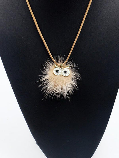 Cute 6 Colors Bohemia Owl Necklaces Accessories