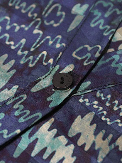 New Loose Oversize Printed Dress + Wide Leg Pants