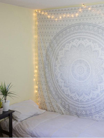 Classical Summer Bohemia Rectangle Shawl Beach Mat Yoga Mat