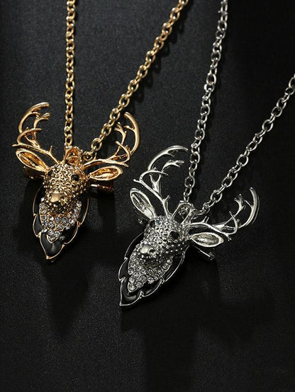 Vintage Bohemia Elk Necklaces Accessories
