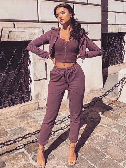 Casual Loose Tight Waist Pants
