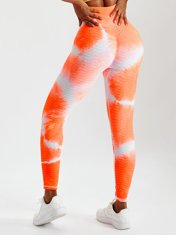 Tie-Dyed Seamless Leggings