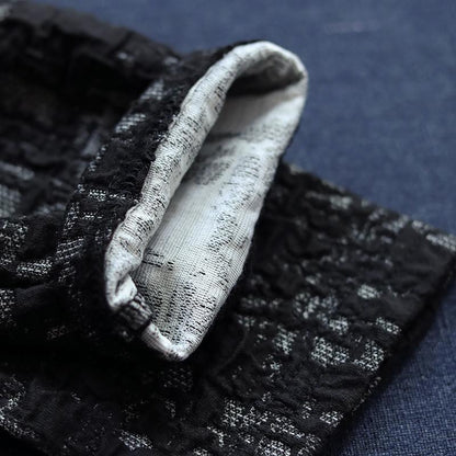 Buykud Asymmetrical Pockets Spliced Loose Pullover Blouse
