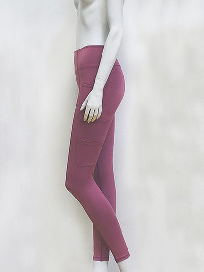 Solid Empire With Packets Leggings