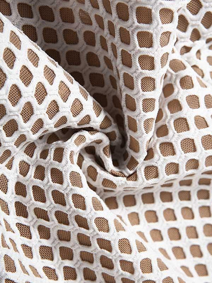 Sexy Mesh Hole Sports Jumpsuits