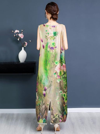National Style Super Loose Long Dress