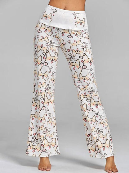 Chic Printed Yoga Pants