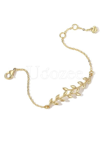 Original Moon Leaf Lightning Style Bracelet