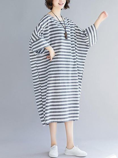 Original Oversize Striped Dress