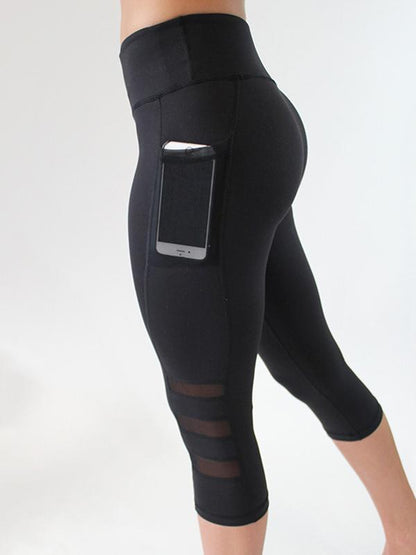 Hollow Wrap Sports Pocket-with Yoga Leggings