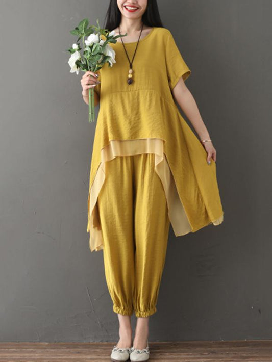 Loose Irregular Split-joint Suits
