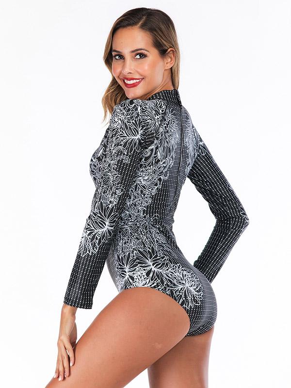 Seamless Printing One Piece Wetsuit